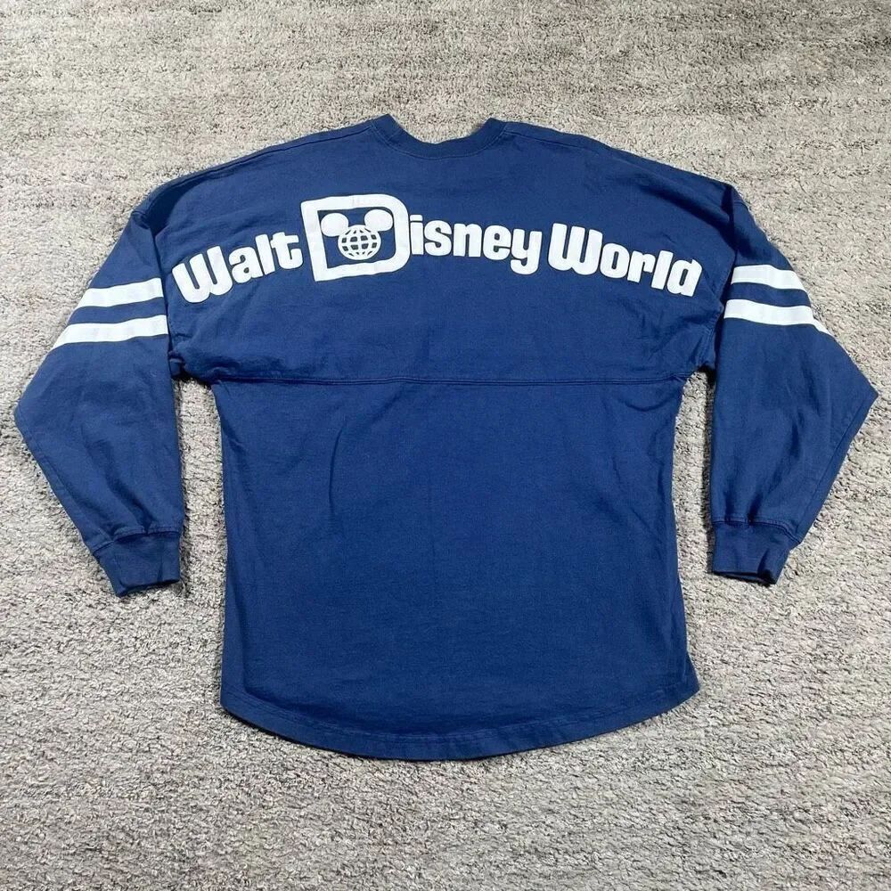 Disney Parks Spirit Jersey Adult Small Retro Walt Disney World Moonlight Blue